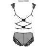 Livco Corsetti Fashion - Palmenom Lc 90614 Soutien-Gorge + Culotte Noir L/Xl